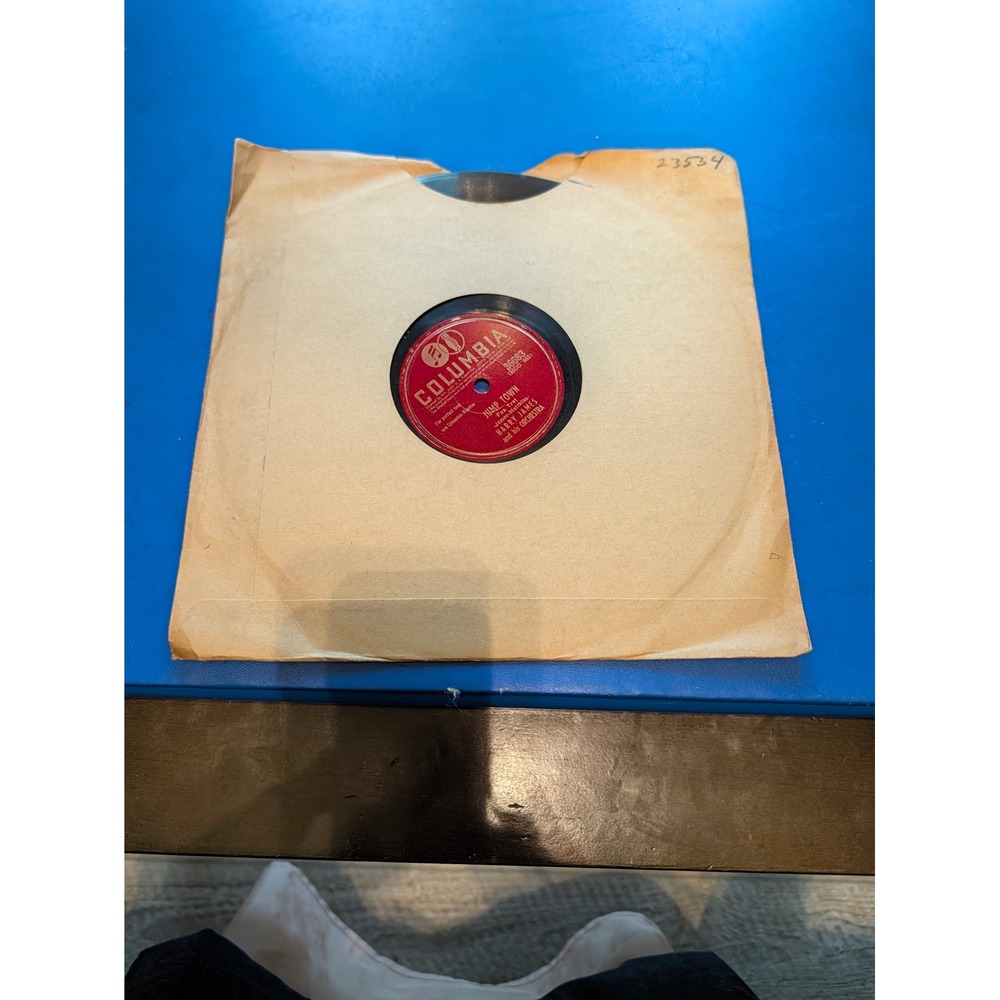 Harry James and his Orchestra Jump Town Cherry Columbia 36683 78 RPM Record